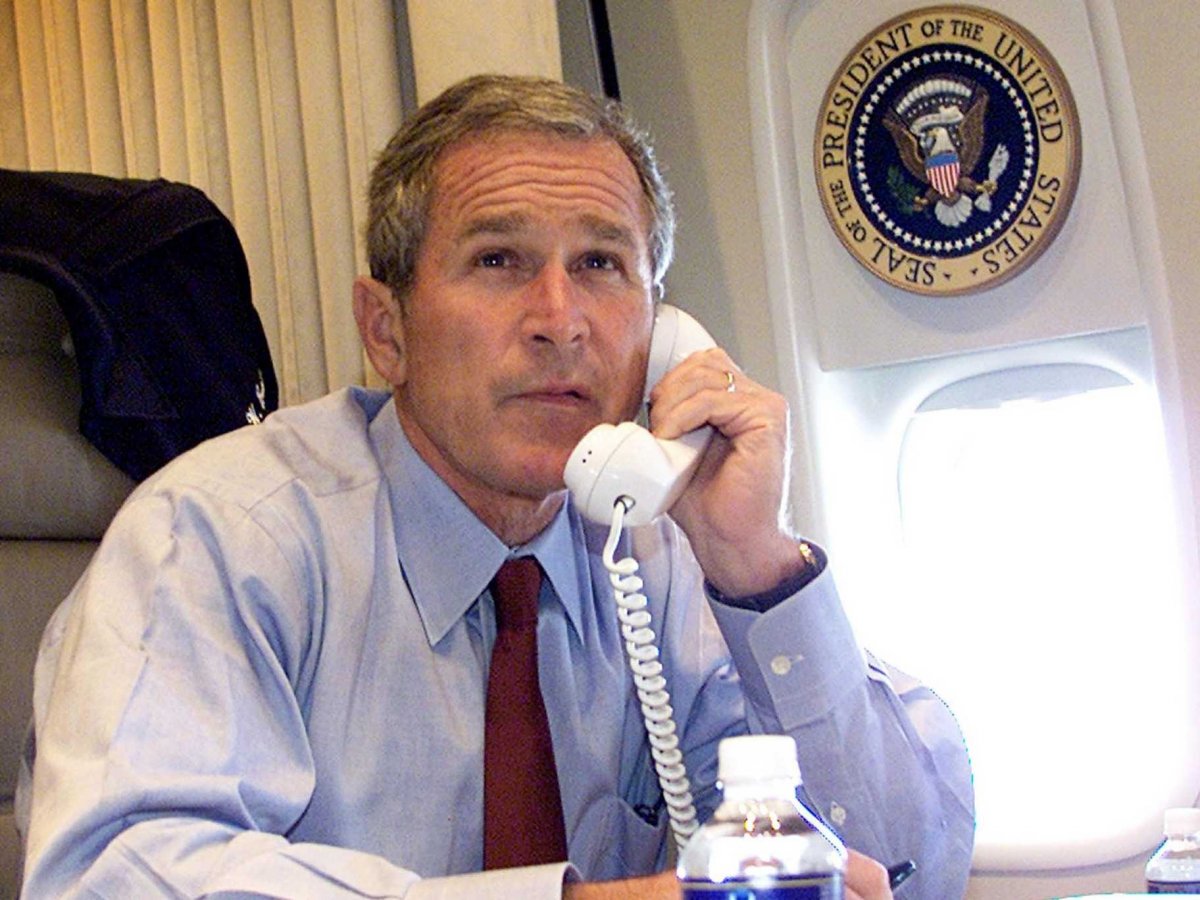 The CIA's 2000 report guided George W. Bush. 