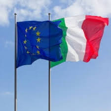 Bandiere ITA & EU